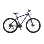Велосипед CrossBike Everest 29"21" Чорний-Синій