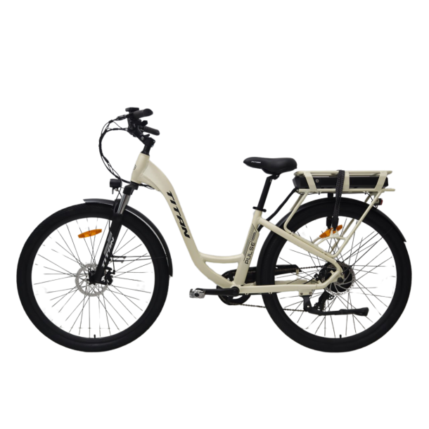 Електровелосипед E-Titan Pulse 29" 16" Кремовий