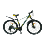 Велосипед Titan Shadow 2024 26" 14" Зелений-Жовтий