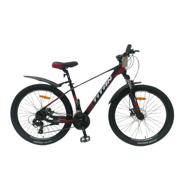 Велосипед Titan Shadow 2024 26" 15.5" Черный-Красный