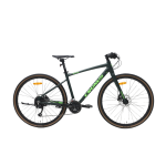 Велосипед Cronus Gravel 28" 17.5" Черный-Зеленый