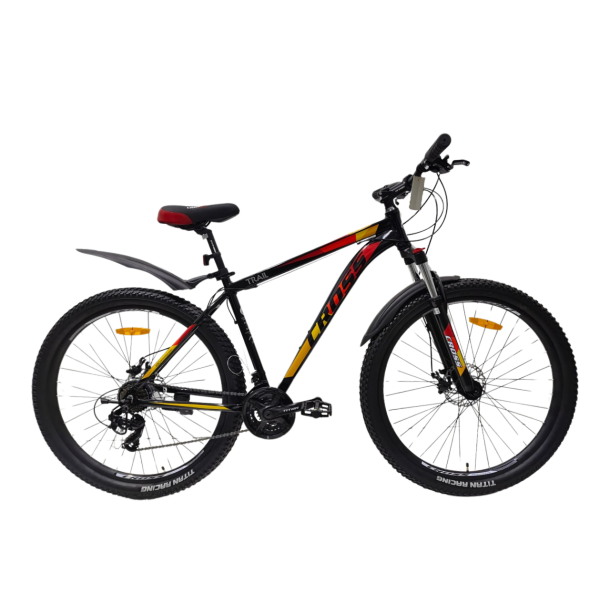 Велосипед CROSS Trail 2024 29"18" Чёрный-Красный