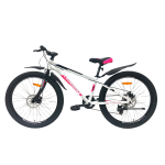 Велосипед Crossbike Dragster Rigid 26" 13" Білий-рожевий