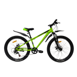 Велосипед Crossbike Dragster Susp 26" 13" Зелений