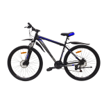 Велосипед CrossBike Storm 2024 27.5" 19.5" Чорний-Синій