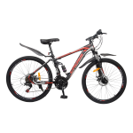 Велосипед CROSS Enduro 26" 15" Чорний-Червоний
