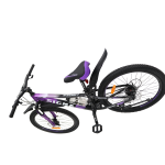 Велосипед CrossBike Sigma 2024 24" 11" Фіолетовий