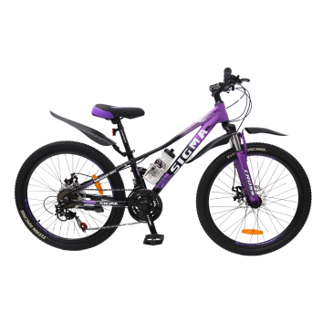 Велосипед CrossBike Sigma 2024 26" 13" Фіолетовий