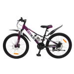 Велосипед CrossBike Sigma 2024 26" 13" Пурпурний