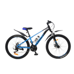 Велосипед CrossBike Hummer 2024 24" 11" Синий