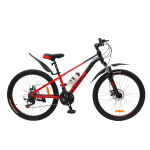 Велосипед CrossBike Hummer 2024 24" 11" Червоний