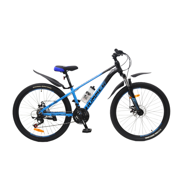 Велосипед CrossBike Hummer 2024 26" 13" Синій