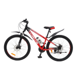 Велосипед CrossBike URUS 2024 26" 13" Червоний