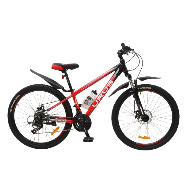 Велосипед CrossBike URUS 2024 26" 13" Красный