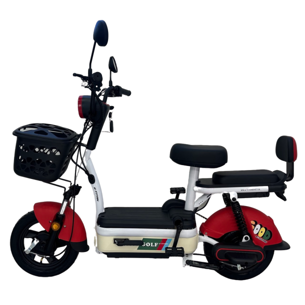 Электроскутер E-Titan Golf 14" Белый-Красный