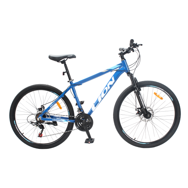 Велосипед CrossBike Lion 27.5" 17" Синій-Блакитний