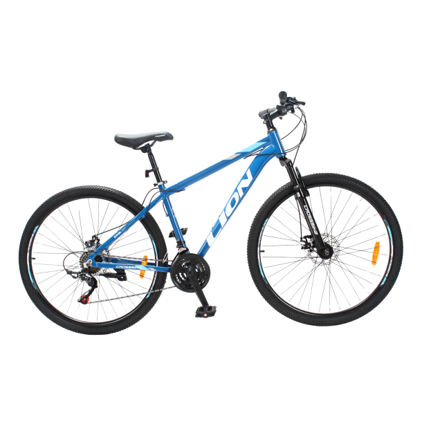 Велосипед CrossBike Lion 29" 17" Синій-Блакитний