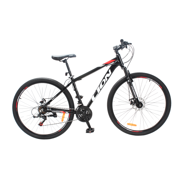 Велосипед CrossBike Lion 29" 17" Чорний-Червоний