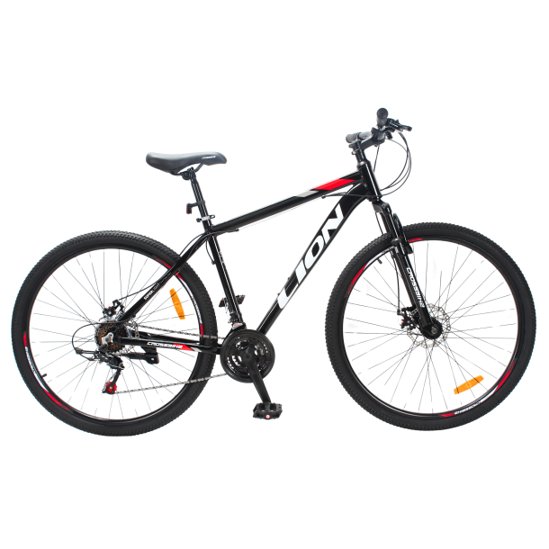 Велосипед CrossBike Lion 29" 19" Чёрный-Красный