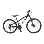 Велосипед CrossBike Lion 26" 13" Чорний-Зелений