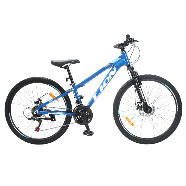 Велосипед CrossBike Lion 26" 13" Синій-Блакитний