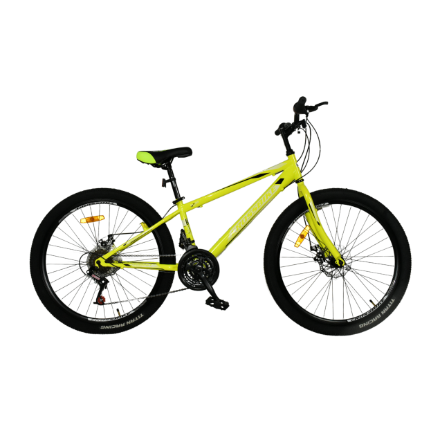 Велосипед CrossBike SPARK AD 26" 13" Неоновий-Жовтий