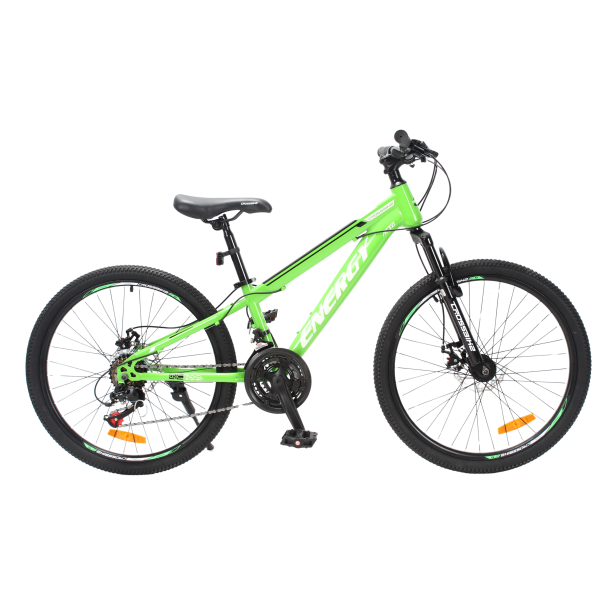 Велосипед CrossBike Energy 24" 11" Зелений