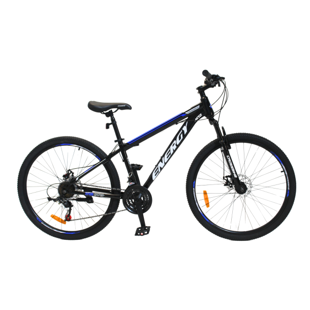 Велосипед CrossBike Energy 27.5" 15" Чорний-Синій