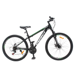 Велосипед CrossBike Energy 27.5" 15" Черный-Зеленый