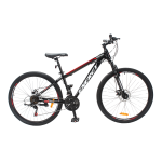 Велосипед CrossBike Energy 27.5" 17" Черный-Красный