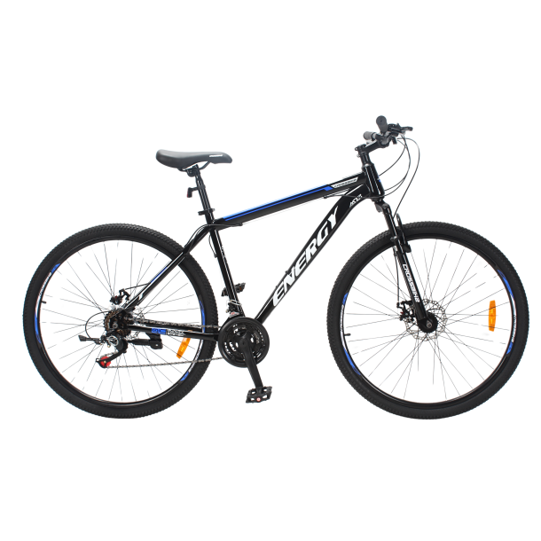 Велосипед CrossBike Energy 29" 19" Чорний-Синій