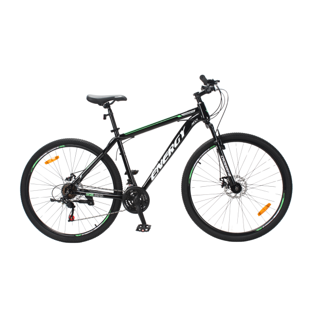 Велосипед CrossBike Energy 29" 19" Чорний-Зелений