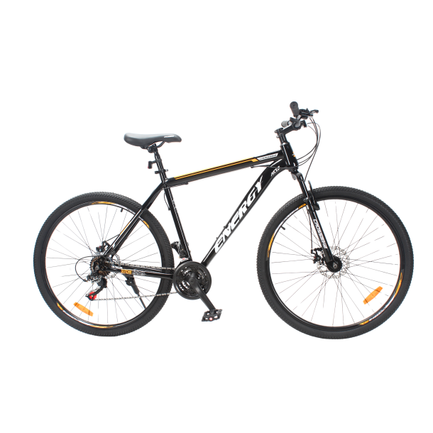 Велосипед CrossBike Energy 29" 21" Чорний-Помаранчевий
