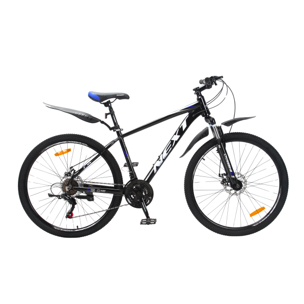 Велосипед Crossbike Next 2025 27.5" 19" Чорний-Синій
