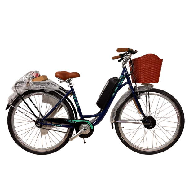 Електровелосипед Titan Parma 28" 18" Синій 350W 36V10Ah з дисплеєм