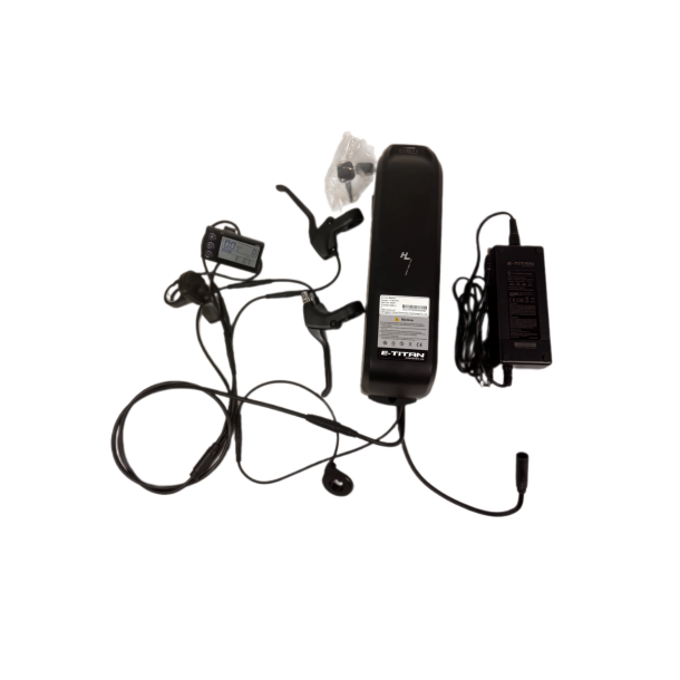 Комплект без двигуна E-Titan 48V10Ah, USB 20A з дисплеєм