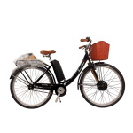 Електровелосипед Titan Messina 28" 18" Чорний 500W 48V10Ah (передній)