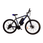 Электровелосипед Cross Hunter 29" 20" Черный-Синий набір FX-15R задний 500W 48V10Ah с дисплеем