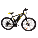 Електровелосипед Cross Hunter 29" 20" Чорний-Жовтий набір FX-15R задній 500W 48V10Ah з дисплеєм