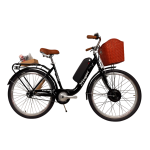 Електровелосипед Titan Neapol 26" 18" Чорний передній 500W 48V10Ah