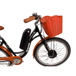 Електровелосипед Titan Verona 26" 18" Чорний передній 500W 48V10Ah
