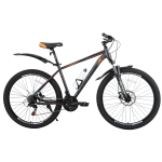 Велосипед Cross Forest 27.5" 18" Сірий-Помаранчевий