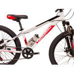 Велосипед Crossbike Dragster Susp 26" 13" Белый-Красный