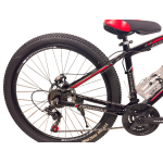 Велосипед CrossBike Everest 27.5" 15" Чёрный-Красный