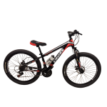 Велосипед Cross FAST 26" 13" Черный-Белый-Красный