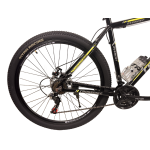 Велосипед CrossBike Everest 29"21" Чорний-Жовтий