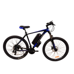 Електровелосипед Titan FOX 29" 20" MXUS FX-15 CASSETTE 48V13Ah Чорний-Синій