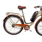 Електровелосипед Titan Verona 26" 18" Чорний передній 500W 48V10Ah