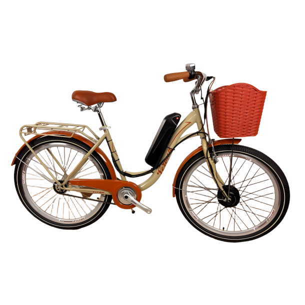 Електровелосипед Titan Verona 26" 18" Чорний передній 500W 48V10Ah
