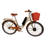 Електровелосипед Titan Verona 26" 18" Чорний передній 500W 48V10Ah